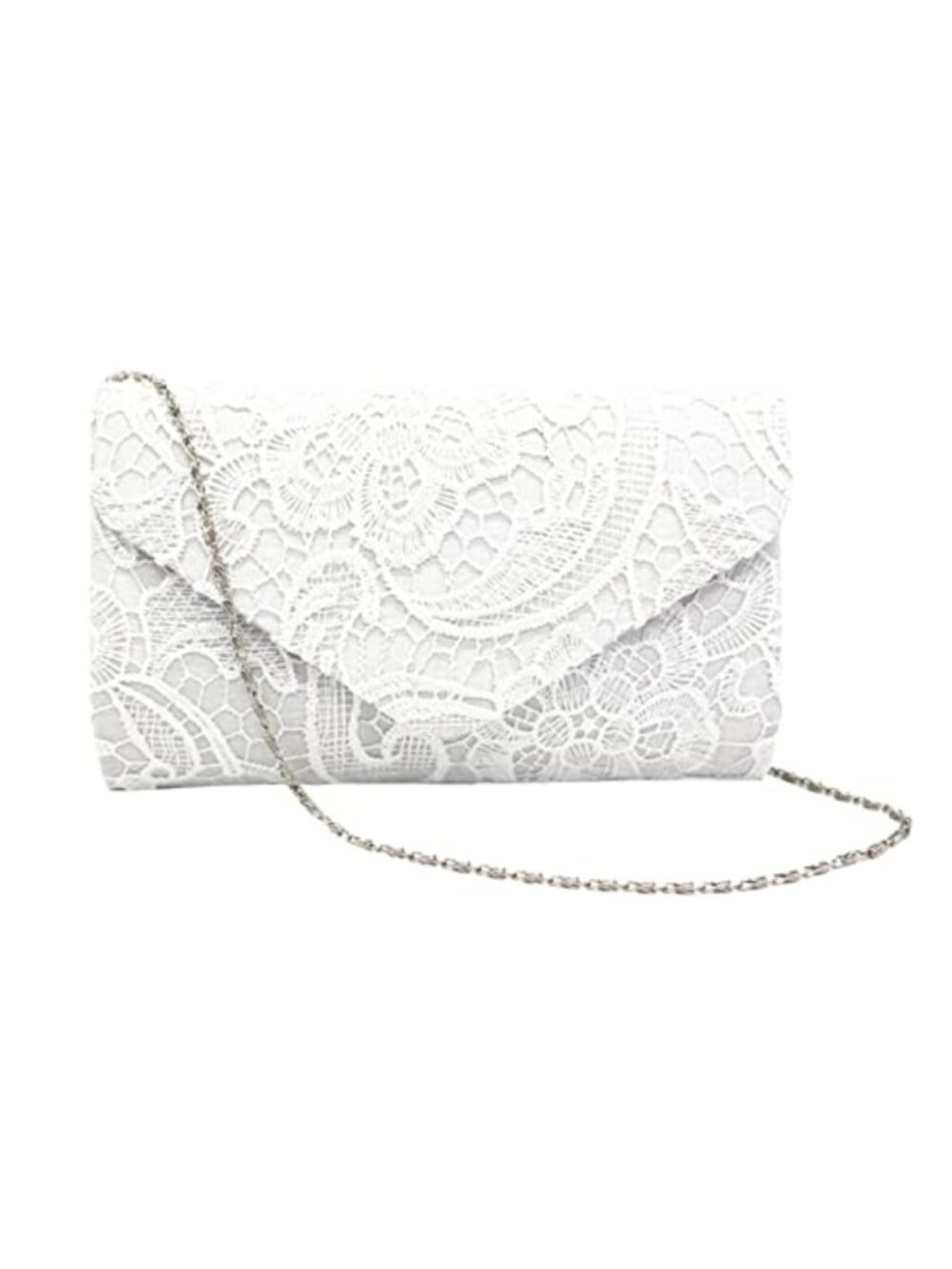 Lace Clutch Purse Evening Bag Wedding Party Envelope Handbag